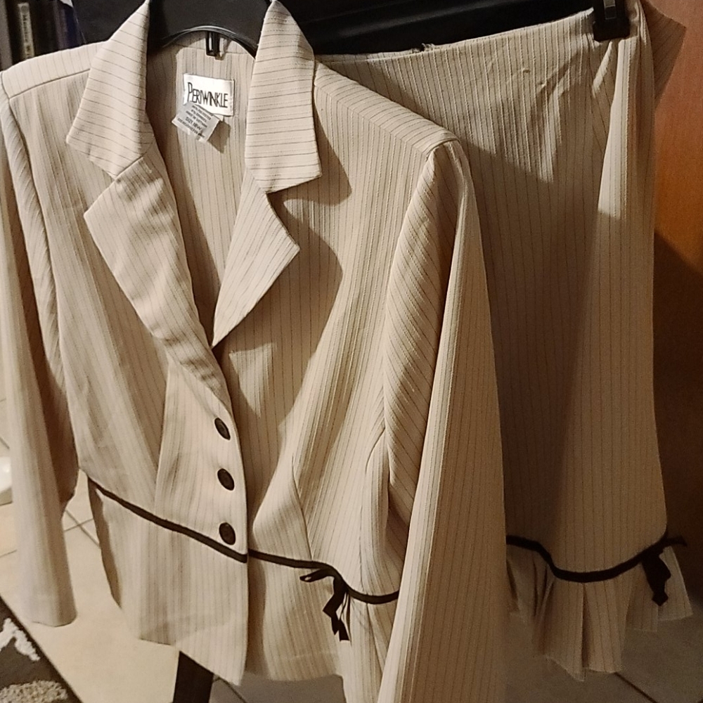 Pinstripe Suit